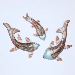 Exotic India Matte Finish 3-Pcs Wall Hanging - 18 In-picture-13