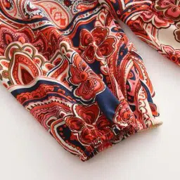 hivora Women Paisley Print Regular Fit Top image 3