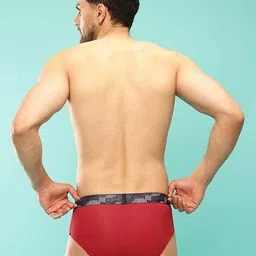 john players – ug Men Briefs with Sublimation Waistband image 3