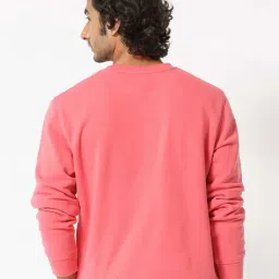 rare rabbit Crew-Neck Sweatshirt with Ribbed Hem image 3