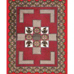 uniqchoice 120 TC Printed Single Bedsheet with Pillow Cover image 3