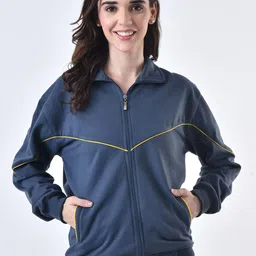 BAESD Women Mock Collar Solid Lightweight Open Front Jacket-picture-10