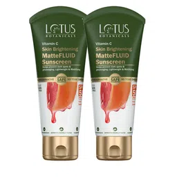 Lotus Botanicals Set Of 2 Vitamin C MatteFluid SPF 50+  Sunscreen-75g image 1
