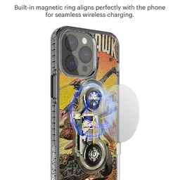 DailyObjects Quirky Printed iPhone 15 Pro Max Back Case Mobile Accessories image 3