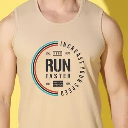 WOOSTRO Men Pack of 2 Typography Printed Round Neck Cotton Slim Fit T-shirts image 5