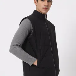 SIAPA Mock Collar Lightweight Rapid-Dry Padded Jacket image 3