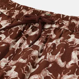 United Colors of Benetton Boys Conversational Printed Mid Rise Cotton Shorts image 2