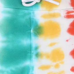 U.S. Polo Assn. Kids Boys Pure Cotton Tie-Dye Printed Shorts image 3