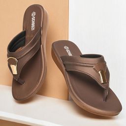 SCHOOZI Women Textured Open Toe Flats-picture-44