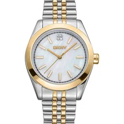 DKNY Women Brass Dial & Stainless Steel Bracelet Style Straps Analogue Watch DK1L029M0075-picture-48