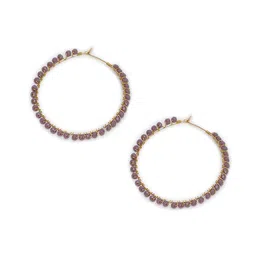 BeAbhika Contemporary Hoop Earrings image 3
