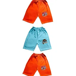 NEW TRINATH HOSIERY Boys Pack Of 3 Printed Regular Fit Cotton Shorts-picture-19