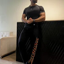 Aesthetic Bodies Men Round Neck Slim Fit T-shirt image 1