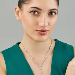 Kushal's Fashion Jewellery Copper Gold-Plated Necklace-picture-37