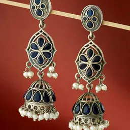 Fabindia Contemporary Jhumkas Earrings-picture-32