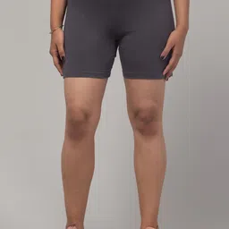 CKARFE Women Skinny Fit Cotton Mid-Rise Running Shorts-picture-36