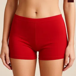 Apraa & Parma Women Pack of 2 Slim Fit Cycling Sports Shorts-picture-30