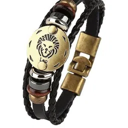 EDMIRIA Unisex Leather Punk Wraparound Bracelet-picture-26