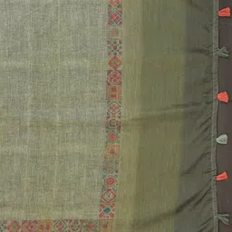 AWRIYA Ethnic Motifs Zari Chanderi Saree image 5
