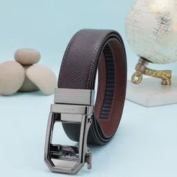 Alvaro Castagnino Men Textured Leather Formal Belt-picture-20