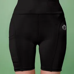 POOJARAN SAREE Women High-Rise Training or Gym Sports Shorts-image-58