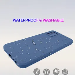 LIRAMARK Unisex Solid Oppo A52 Silicone Soft Back Case Mobile Accessories image 4