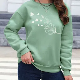 ANBICH DESIGNS Women Printed Sweatshirt-picture-21