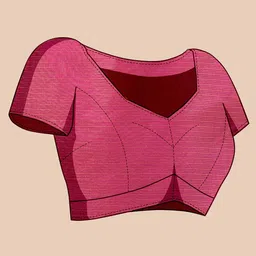 AMRUTKALA SAREES Checked Zari Silk Blend Saree image 5