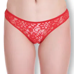 Selfcare Pack of 4 Mid-Rise Net Self Design Panties Bikini Briefs Set SN2399-L image 4