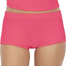 amante Solid Women Swim Bottom Pink Swimsuit image 5