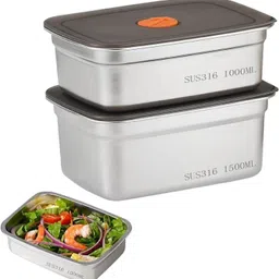 starkendy Stainless Steel Utility Container - 1000 ml, 1500 ml-picture-15