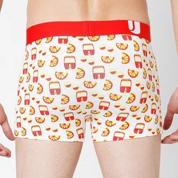 UnderJeans by Spykar Pack Of 2 Outer Elastic Trunk image 2