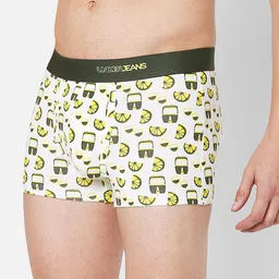 UnderJeans by Spykar Pack Of 2 Outer Elastic Trunk image 3