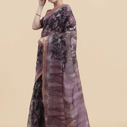 MIRCHI FASHION Floral Printed Saree image 3