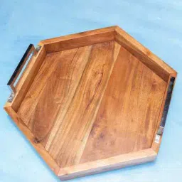 ireka homes Utsav Serving Tray(Medium)-picture-39