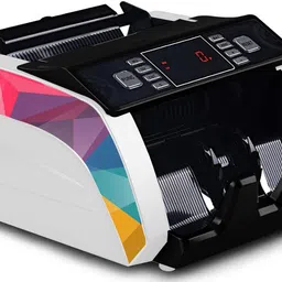Drop2Kart Cash Counter with All INR Currency Support, UV/MG Fake-Note Detection, Big LED Display with FakeNote Alarm Note Counting Machine-picture-12