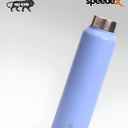 Speedex Purple Set of 2 Stainless Steel Solid Water Bottle image 3