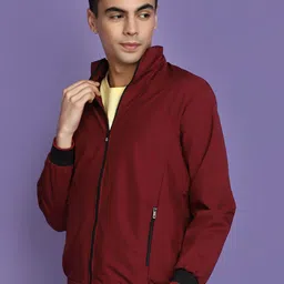 V-Mart Mock Collar Bomber Jacket image 3