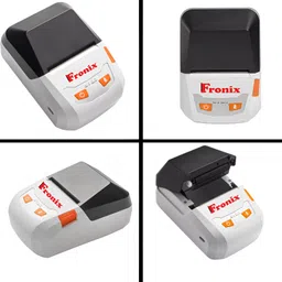 fronix 58mm Mobile Thermal Lable Printer with Bluetooth 2 Inch Thermal Receipt Printer image 4
