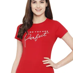 Fabflee Pack Of 3 Typography Printed Cotton T-shirt image 3