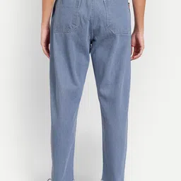 AngelFab Women Jean Mom Fit High-Rise Cotton Jeans image 3