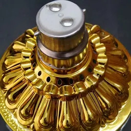 ENORMITY Yellow & White Textured Disco Ball image 2