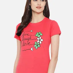 Fabflee Pack Of 3 Graphic Printed Regular Fit Cotton Casual T-shirt image 5