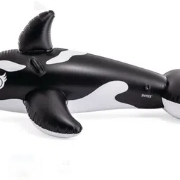 intelligent Inflatable toy for swimming Kasatka "Whale Ride-On" Inflatable Pool Accessory image 1