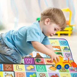 teakwood Plastic Baby Play Mat image 4