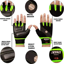 gmania Self Design Protective Men Gloves image 4