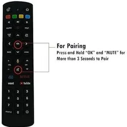 TTH Jio Fiber Set Top Box Voice Remote Replacement Voice Supported Remote Control Jio, Jio TV, With Voice Function, Jio TV DTH, Jio DTH Remote Controller image 4