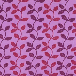 Bedspun Purple & Pink Set of 2 Floral Window Curtain image 5