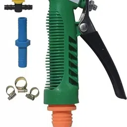 sos 15 Meter 7 Mode Spray Pink 15M Metallic Single Mode Water Pipe for Garden Watering & Cleaning Hose Pipe image 2