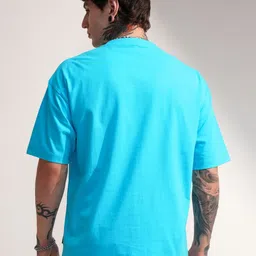 HIGHLANDER Men Graphic Printed Oversized Regular T-shirt image 3